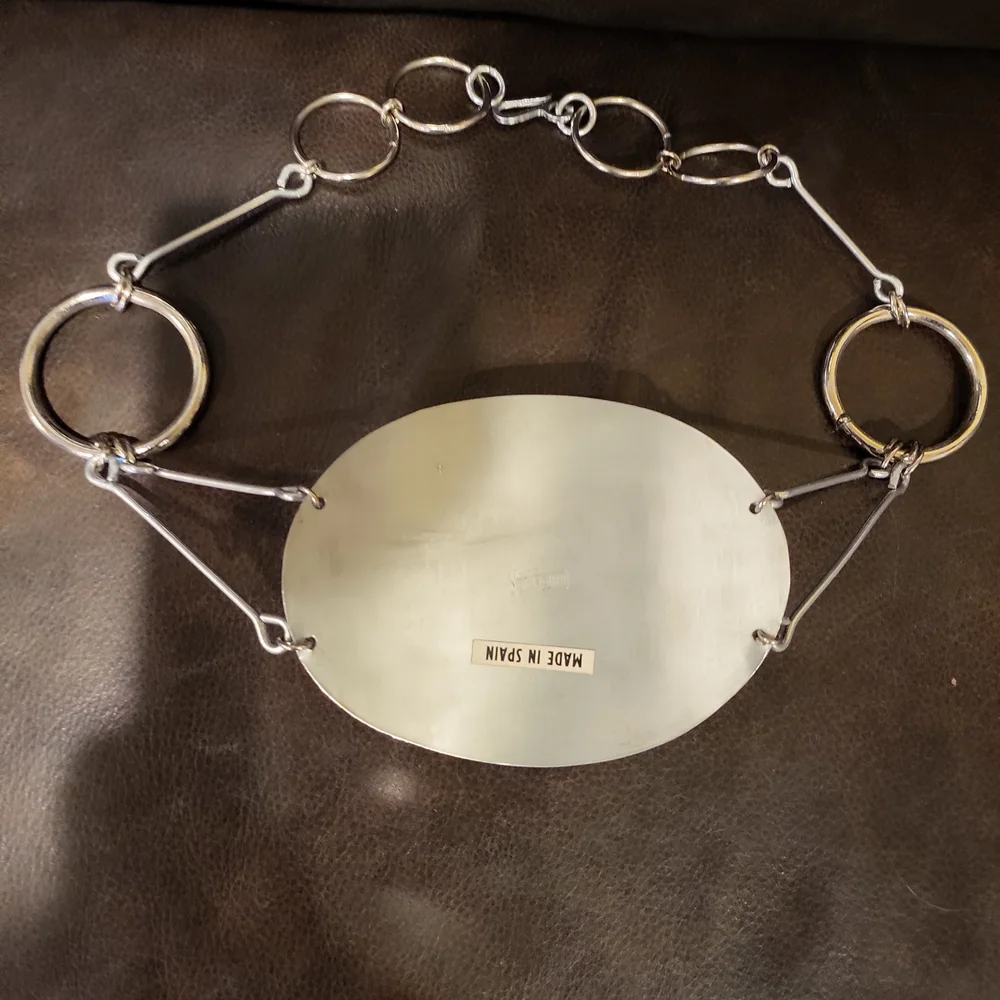 Vintage Belt Designed by Raul Leal, Signed 70s Steam Punk Made in Spain …